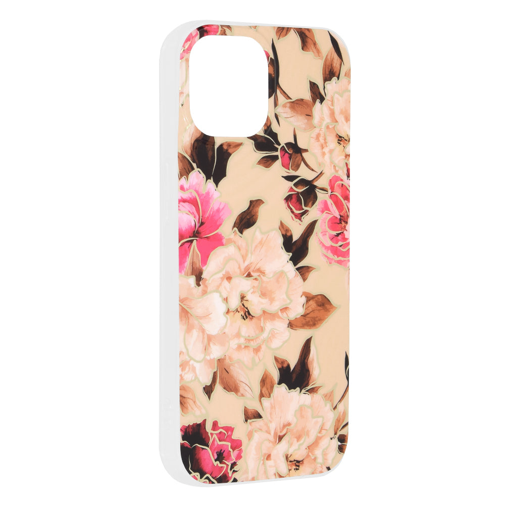 Husa de protectie Techsuit Marble Series compatibil cu iPhone 15, Mary Berry Nude
