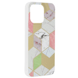 Husa de protectie Techsuit Marble Series compatibil cu iPhone 15 Pro Max, Mov Hex