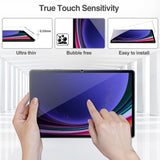 Husa de protectie tableta Lito 2.5D Classic Glass compatibil cu Samsung Galaxy Tab S9 / S9 FE, Transparent