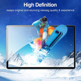 Husa de protectie tableta Lito 2.5D Classic Glass compatibil cu Samsung Galaxy Tab S9 / S9 FE, Transparent