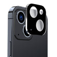 Folie de protectie Techsuit Full Camera Glass compatibil cu iPhone 15 / iPhone 15 Plus, Negru