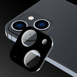 Folie de protectie Techsuit Full Camera Glass compatibil cu iPhone 15 / iPhone 15 Plus, Negru