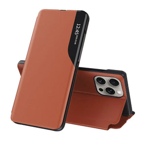 Husa de protectie Techsuit eFold Series compatibil cu iPhone 15 Pro Max, Portocaliu