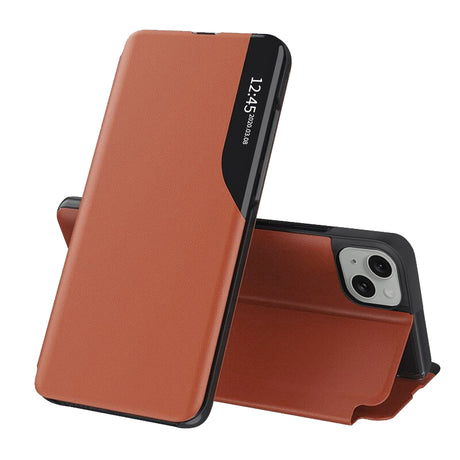 Husa de protectie Techsuit eFold Series compatibil cu iPhone 15 Plus, Portocaliu