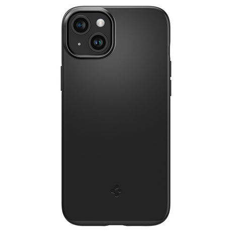 Husa de protectie Spigen Thin Fit (ACS06776) compatibil cu iPhone 15, Negru