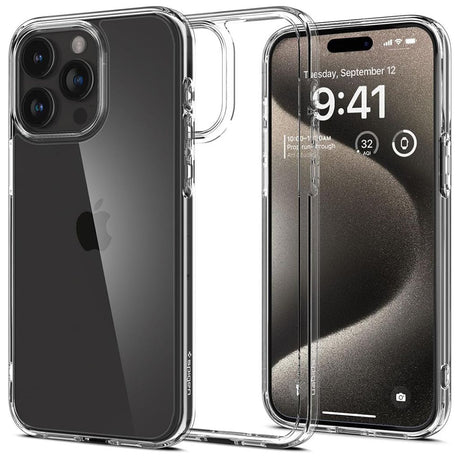 Spigen Ultra Hybrid átlátszó tok iPhone 15 Pro Max készülékhez