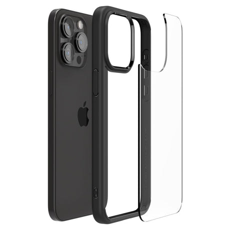 Spigen Ultra Hybrid ACS06570 fekete tok iPhone 15 Pro Max készülékhez
