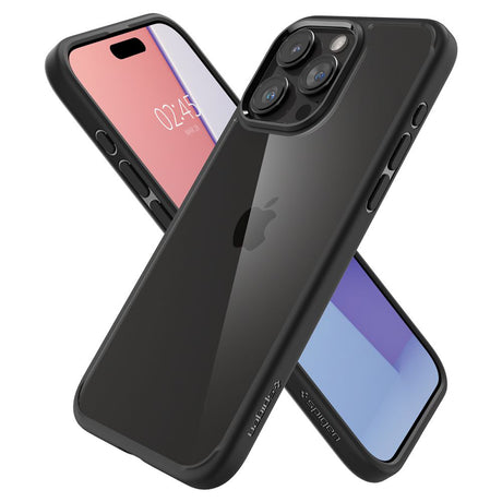 Spigen Ultra Hybrid ACS06570 fekete tok iPhone 15 Pro Max készülékhez
