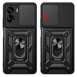 Husa de protectie Techsuit CamShield Series compatibil cu Honor 90 Lite, Negru