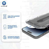 Folie de protectie Lito Magic Glass Box D+ Tools compatibil cu iPhone 15 Pro, Privacy
