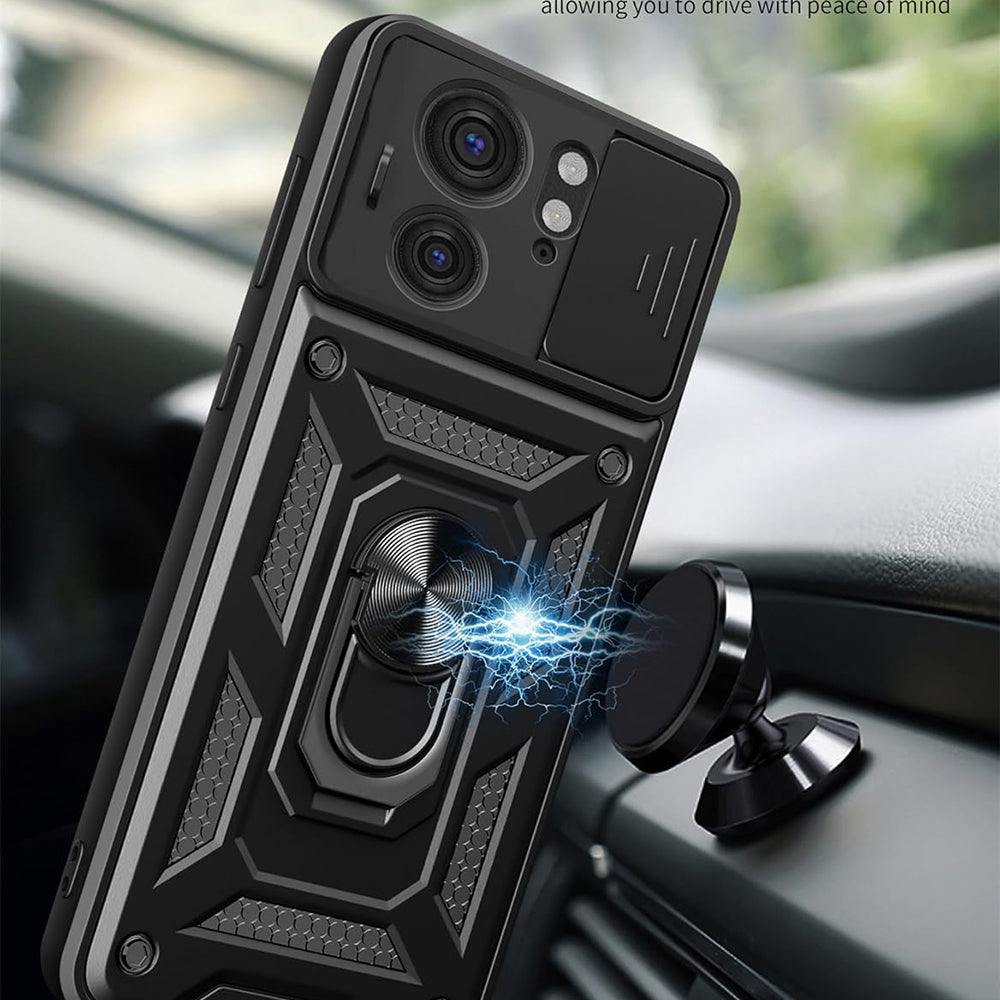 Husa de protectie Techsuit CamShield Series compatibil cu Motorola Edge 40 / Edge (2023), Negru
