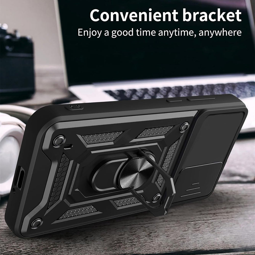 Husa de protectie Techsuit CamShield Series compatibil cu Motorola Edge 40 / Edge (2023), Negru