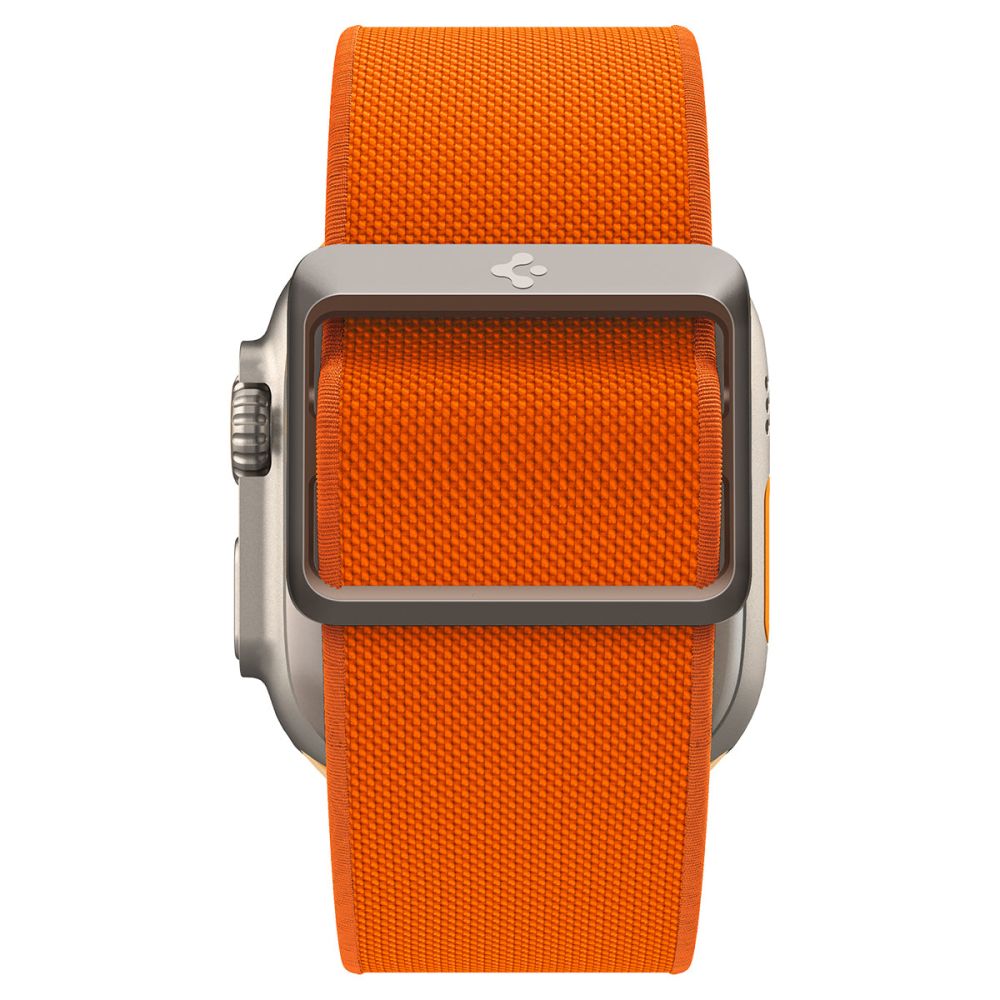 Accesoriu smartwatch Spigen Fit Lite Ultra (AMP05986) compatibil cu Apple Watch 1/2/3/4/5/6/7/8/9/10/SE/SE 2/Ultra/Ultra 2/Ultra 3 (42/44/45/46/49mm), Portocaliu