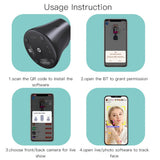 Suport Yesido Selfie Stick (SF10), Stable, Intelligent Face Recognition, 360° Rotation, Negru