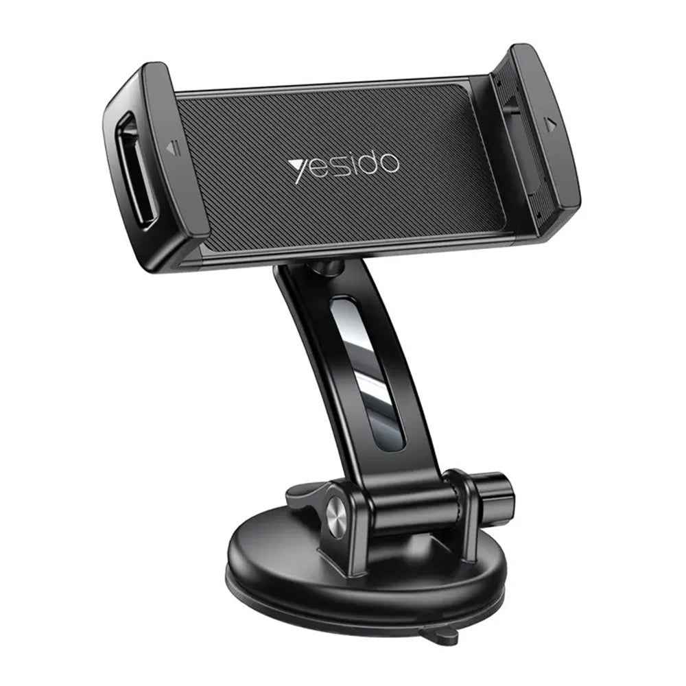 Suport auto Yesido C171, Clamp Grip, 4.7-12", Negru