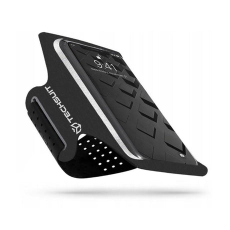 Techsuit Sports Armband (TH10), with Velcro, for Phones, max 6.5", Negru / Gray