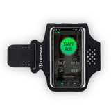 Techsuit Sports Armband (TH10), with Velcro, for Phones, max 6.5", Negru / Gray