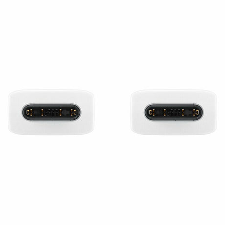 Cablu Samsung Original (EP-DN975BWEGWW), USB-C to Type-C Super Fast Charging 5A, 1m, Alb (Blister Packing)