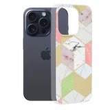 Husa de protectie Techsuit Marble Series compatibil cu iPhone 15 Pro, Mov Hex