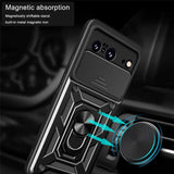 Husa de protectie Techsuit CamShield Series compatibil cu Google Pixel 8, Negru