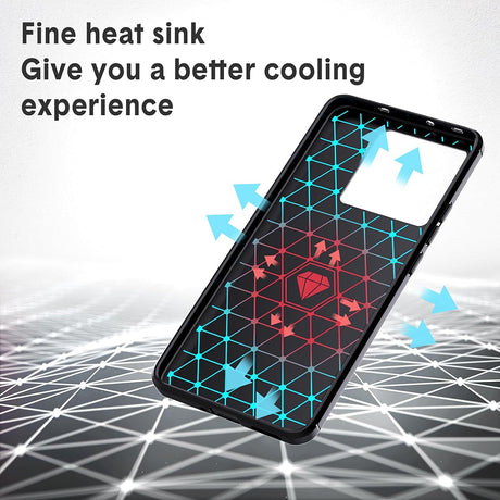 Husa de protectie Techsuit Carbon Silicone compatibil cu Xiaomi 13T / 13T Pro, Negru