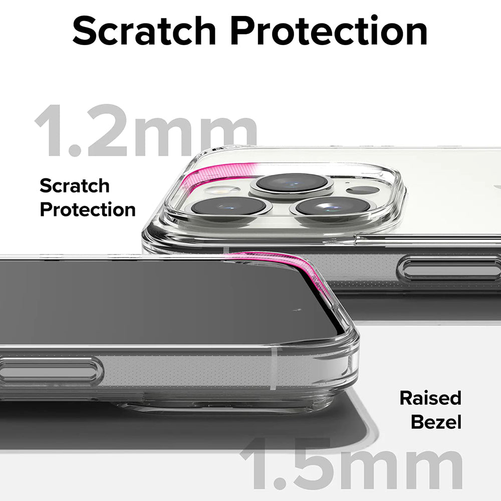 Husa de protectie Ringke Fusion compatibil cu iPhone 15 Pro Max, Transparent