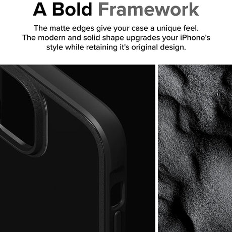 Husa de protectie Ringke Fusion Bold compatibil cu iPhone 15 Plus, Negru