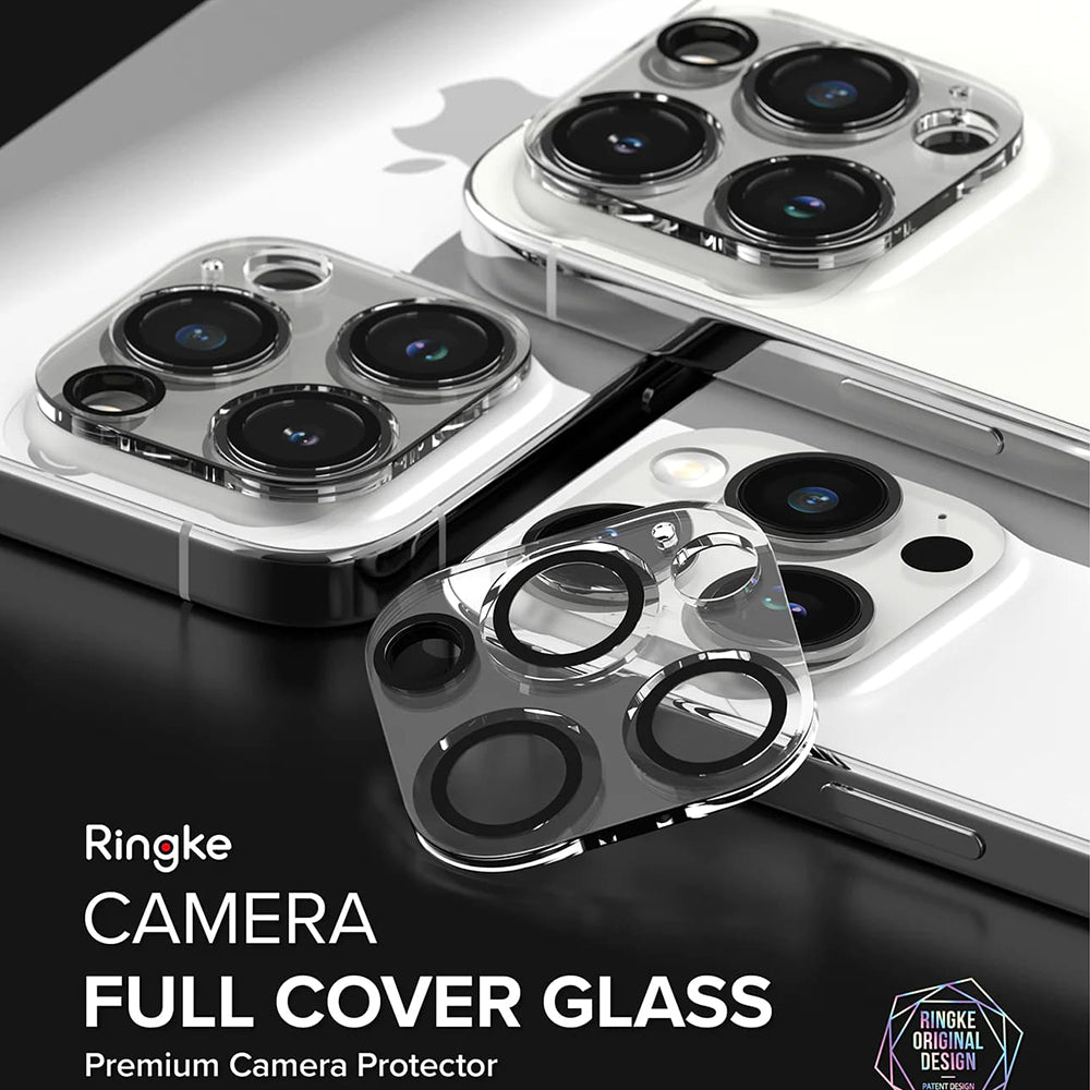 Folie de protectie Ringke Camera Glass (set de 2) compatibil cu iPhone 15 Pro Max, Transparent