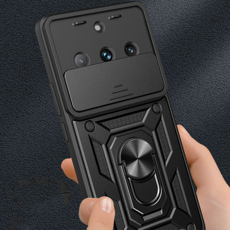 Husa de protectie Techsuit CamShield Series compatibil cu Realme 11, Negru