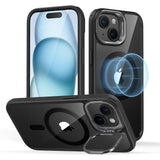 Husa de protectie ESR Classic Hybrid compatibil cu iPhone 15, Negru