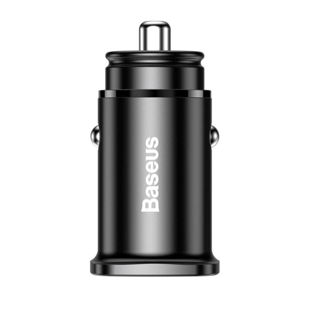 Incarcator Baseus Car Square (CCALL-AS01), USB Type-C, Quick Charge, 5A, Negru