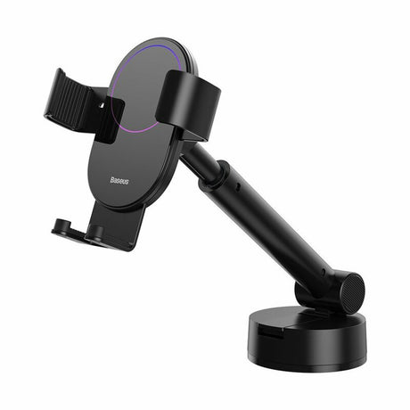 Suport Baseus Simplism (SUYL-JY01), Gravity Grip for Dashboard and Windshield, Negru