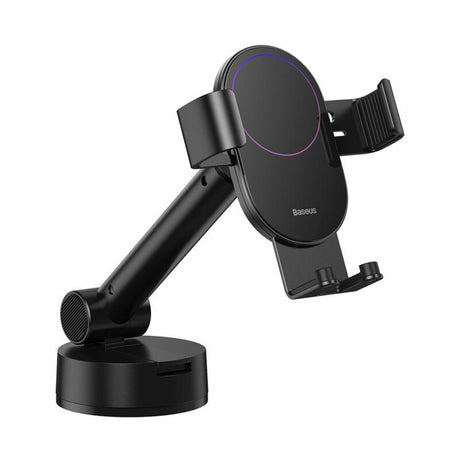 Suport Baseus Simplism (SUYL-JY01), Gravity Grip for Dashboard and Windshield, Negru