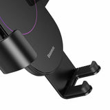 Suport Baseus Simplism (SUYL-JY01), Gravity Grip for Dashboard and Windshield, Negru