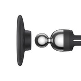 Suport Baseus C01 (C40140802113-00), 360° Magnetic, for Air Vent, Attached Cable Drop, Negru