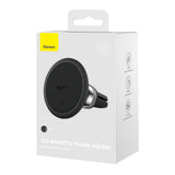 Suport Baseus C01 (C40140802113-00), 360° Magnetic, for Air Vent, Attached Cable Drop, Negru
