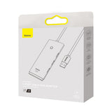 Hub Baseus Lite Series (WKQX030101), USB 3.0, Type-C, Negru