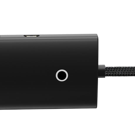Hub Baseus Lite Series (WKQX030201), USB 4x USB3.0 Type-C, Negru