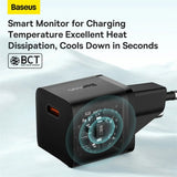Incarcator Baseus (CCGN050102), GaN, Type-C, Fast Charging, 20W, Alb
