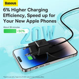 Incarcator Baseus (CCGN050102), GaN, Type-C, Fast Charging, 20W, Alb