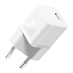 Incarcator Baseus (CCGN050102), GaN, Type-C, Fast Charging, 20W, Alb