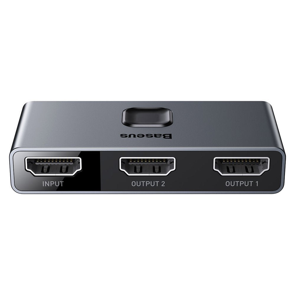 Adaptor Baseus Matrix HDMI Switcher (CAHUB-BC0G), 3x HDMI, 4K@30Hz, Gri