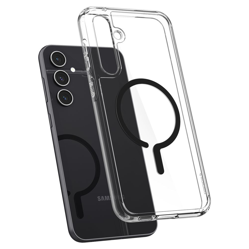 Husa de protectie Spigen Ultra Hybrid MagSafe OneTap Ring (ACS06374) compatibil cu Samsung Galaxy S23 FE, Transparent