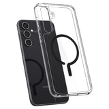 Husa de protectie Spigen Ultra Hybrid MagSafe OneTap Ring (ACS06374) compatibil cu Samsung Galaxy S23 FE, Transparent