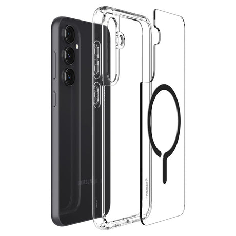 Husa de protectie Spigen Ultra Hybrid MagSafe OneTap Ring (ACS06374) compatibil cu Samsung Galaxy S23 FE, Transparent