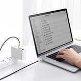 Cablu Baseus Cafule Series Metal (CATJK-C01), Type-C to Type-C, Super Fast Charge, 100W, 480Mbps, 20V, 5A, 1m, Negru