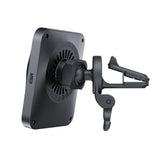 Suport ESR with Wireless Charger CryoBoost (2B513), with Cable, Car Charger, MagSafe, Apple MFi, Argintiu