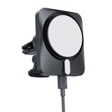 Suport ESR with Wireless Charger CryoBoost (2B513), with Cable, Car Charger, MagSafe, Apple MFi, Argintiu