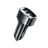 Incarcator Yesido Car (Y47), Dual USB, Type-C, Fast Charging, 49W, Aluminum Alloy, Negru