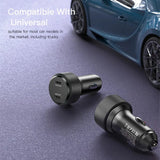 Incarcator Yesido Car (Y48), 2x Type-C, Fast Charging, 60W, Negru